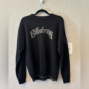 Billabong Vintage Black Sweater!